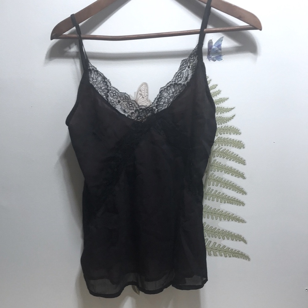 Zara Lace and chiffon camisole